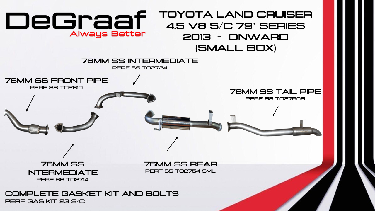 TOYOTA LAND CRUISER 4.5 V8 S_C 79 SERIES 2013-ONWARD SMALL BOX