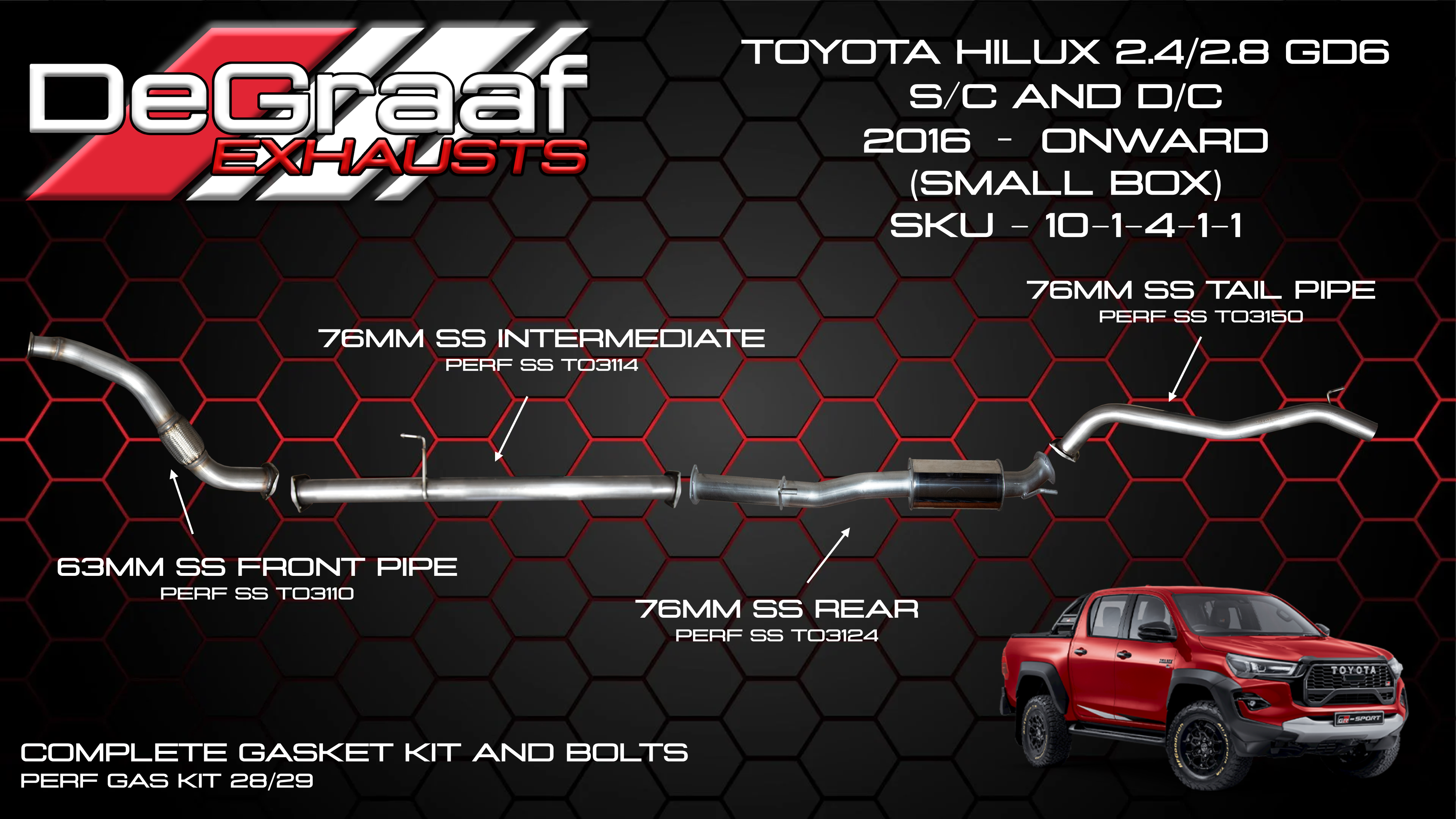 Toyota hilux GD-6 SML