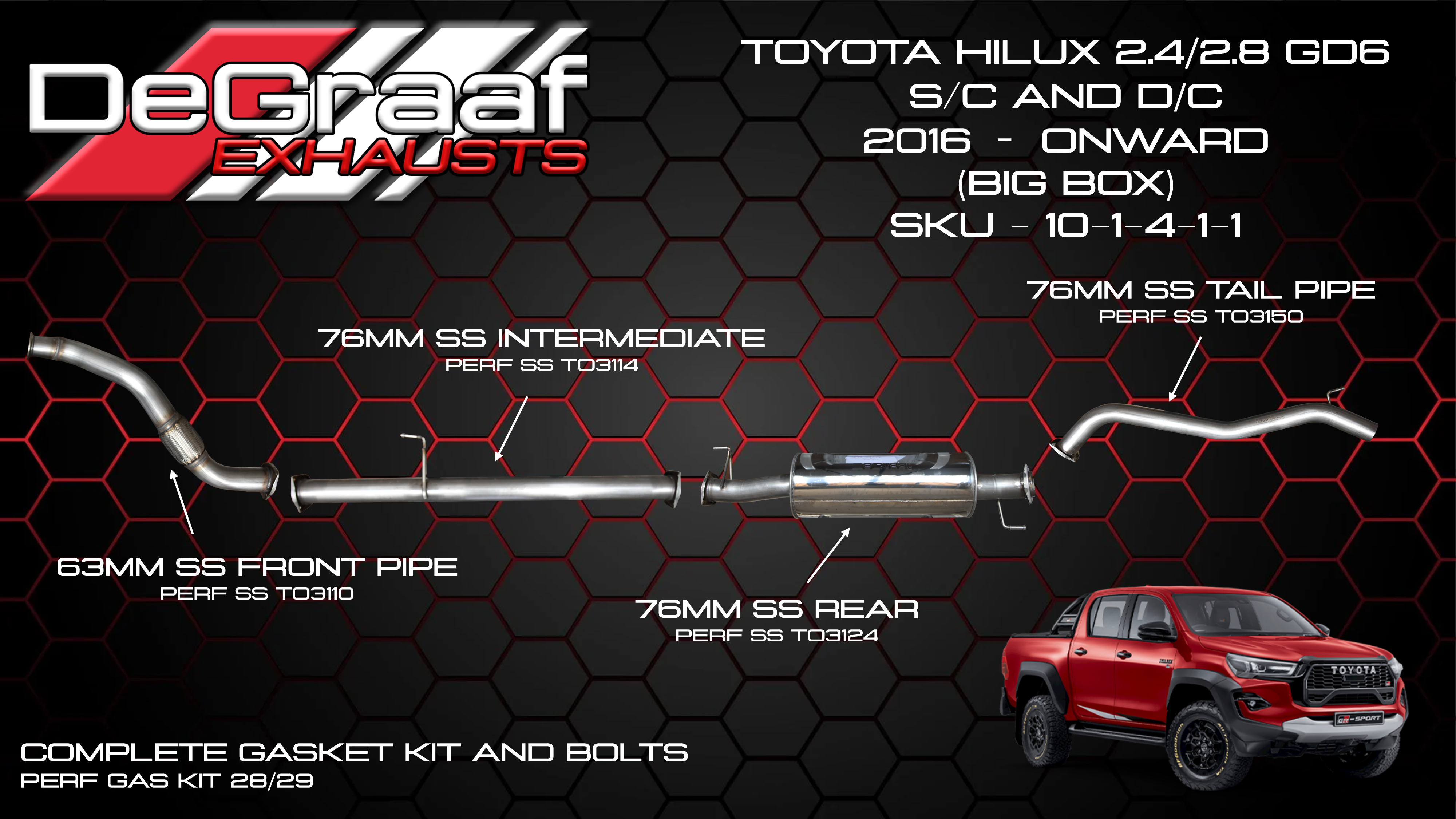 Toyota hilux GD-6 Standard